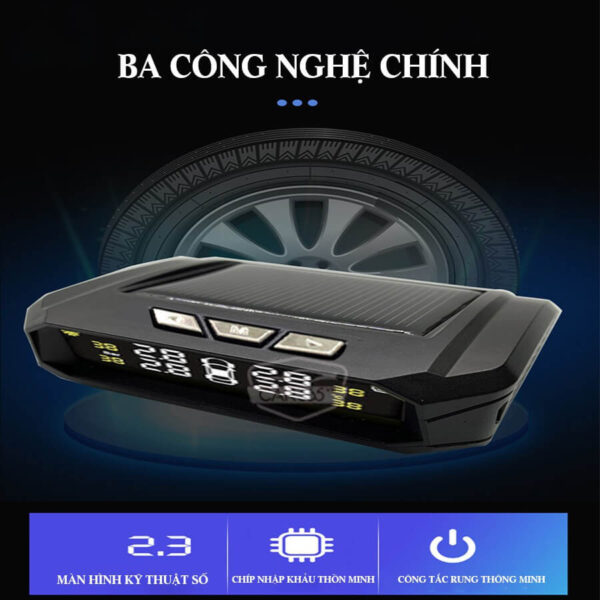 Cảm biến áp suất lốp cao cấp chính hãng CAR365VN CAR37