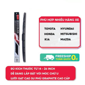 Gạt Mưa Ô Tô 3 Khúc Cao Cấp DENSO DDS