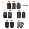 Các mẫu chìa khóa ô tô Toyota