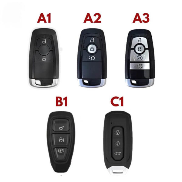 các mẫu chìa khóa smartkey ô tô Ford