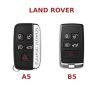 Bảng mẫu chìa khóa ô tô Land Rover