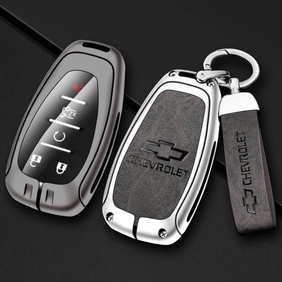 ốp kim loại bọc chìa khóa ô tô Chevrolet