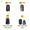 Ốp Kim Loại Bọc Chìa Khoá Ô Tô Vinfast Chất Lượng