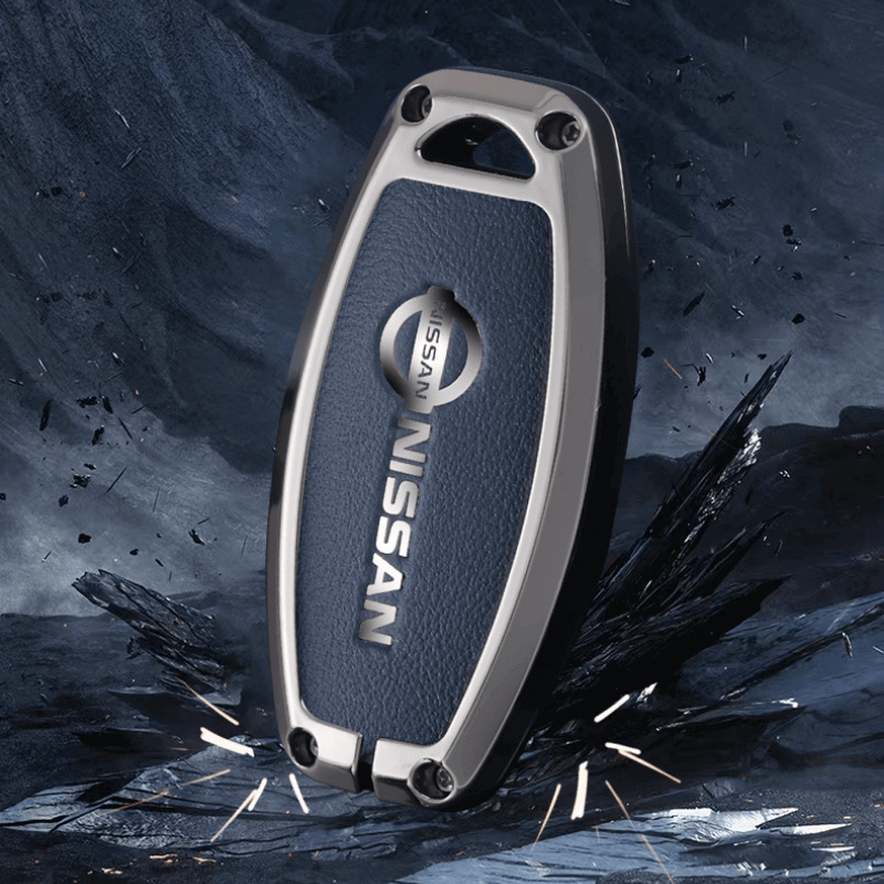 Ốp kim loại bọc chìa khóa ô tô Nissan cao cấp