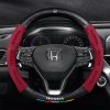 Bọc Vô Lăng Da Lộn 3D Sợi Carbon Cao Cấp Cho Xe Honda