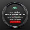 Bọc Vô Lăng Xe Ô Tô Land Rover Da Lộn 3D & Sợi Carbon