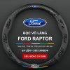 Bọc Vô Lăng Xe Ô Tô Ford Raptor Da Lộn Sợi Carbon Sang Trọng, Đẳng Cấp