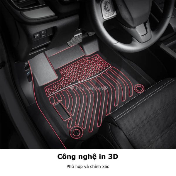 Thảm lót sàn ô tô Range Rover Sport sử dụng công nghệ in 3D vừa khít xe