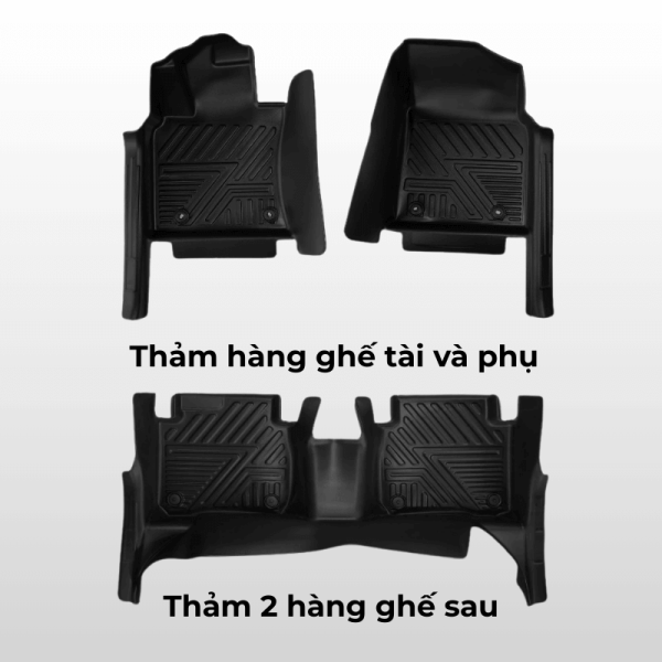 Bộ thảm lót sàn ô tô Lexus ES chất liệu TPE