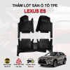 Thảm lót sàn xe ô tô Lexus ES chất liệu TPE khuôn đúc nguyên khối tràn viền cao cấp