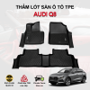 Thảm lót sàn xe ô tô Audi Q8 chất liệu TPE khuôn đúc nguyên khối tràn viền cao cấp