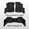 Bộ thảm lót sàn ô tô Chevrolet Captiva chất liệu TPE