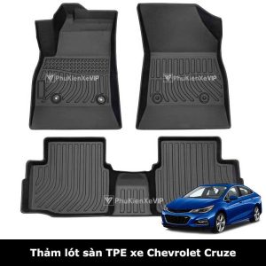 Thảm lót sàn ô tô Chevrolet Cruze chất liệu TPE sang trọng