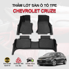 Thảm lót sàn xe ô tô Chevrolet Cruze chất liệu TPE khuôn đúc nguyên khối tràn viền cao cấp