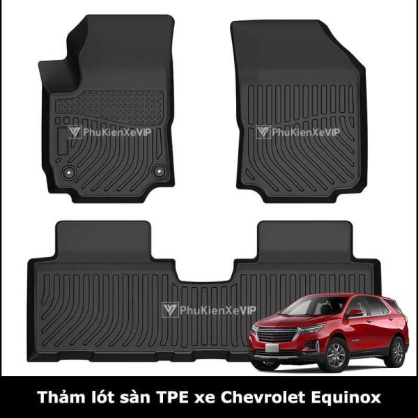 Thảm lót sàn ô tô Chevrolet Equinox chất liệu TPE