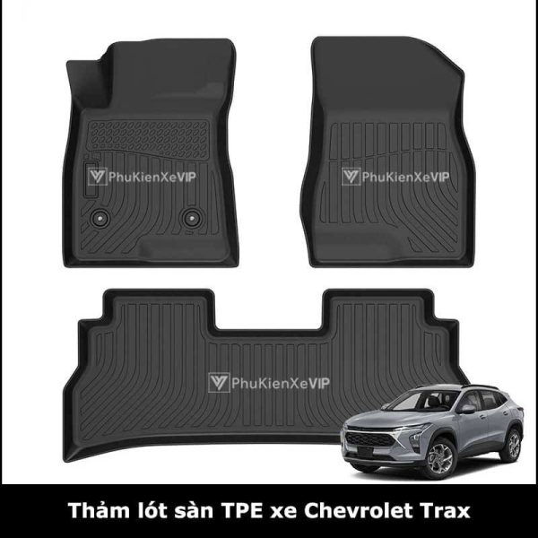 Thảm lót sàn ô tô Chevrolet Trax chất liệu TPE