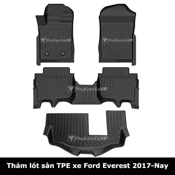 Thảm lót sàn ô tô Ford Everest cho các dòng 2017-2024