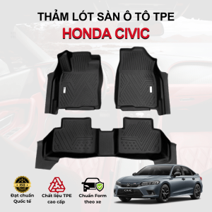Thảm lót Sàn 6D dành cho các dòng xe ô tô chất liệu TPE đúc cao cấp