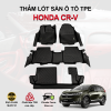 Thảm lót sàn xe ô tô Honda CR-V chất liệu TPE khuôn đúc nguyên khối tràn viền cao cấp