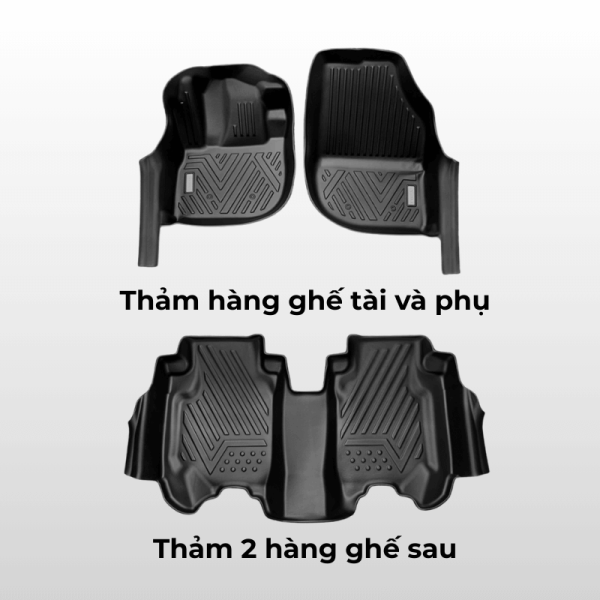 Bộ thảm lót sàn ô tô Honda HR-V chất liệu TPE