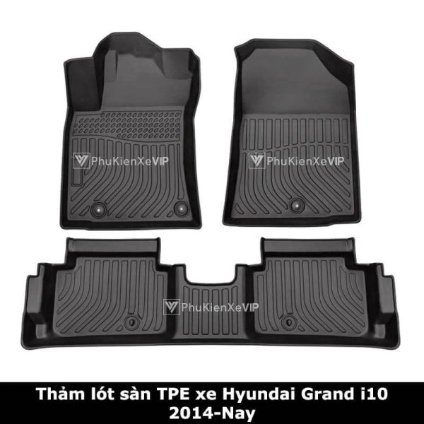 Thảm lót sàn ô tô Hyundai Grand I10 2014-2024