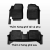 Bộ thảm lót sàn ô tô KIA Soluto chất liệu TPE