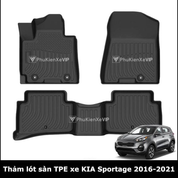 Thảm lót sàn ô tô KIA Sportage dòng 2016-2021