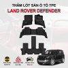 Thảm lót sàn xe ô tô Land Rover Defender chất liệu TPE khuôn đúc nguyên khối tràn viền cao cấp