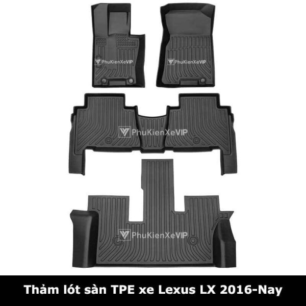 Thảm lót sàn ô tô Lexus LX dòng 2016-2024