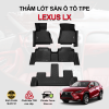 Thảm lót sàn xe ô tô Lexus LX chất liệu TPE khuôn đúc nguyên khối tràn viền cao cấp
