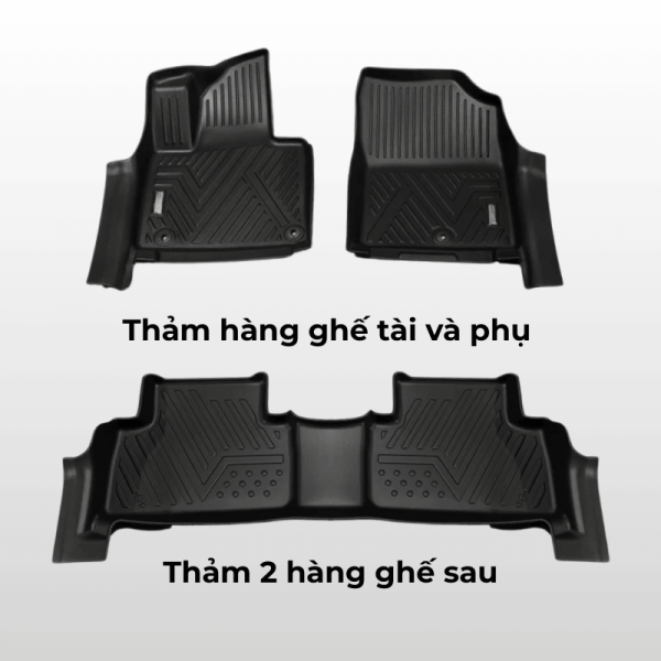 Bộ thảm lót sàn ô tô Lexus NX chất liệu TPE