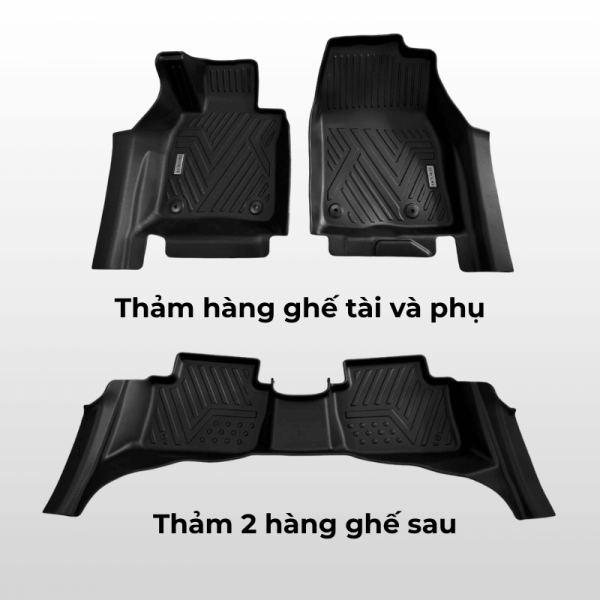 Bộ thảm lót sàn ô tô Mazda CX-30 chất liệu TPE
