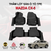 Thảm lót sàn xe ô tô Mazda CX-5 chất liệu TPE khuôn đúc nguyên khối tràn viền cao cấp