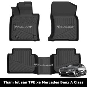 Thảm lót sàn ô tô Mercedes benz a class chất liệu TPE