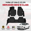 Thảm lót sàn xe ô tô Mercedes Benz B Class chất liệu TPE khuôn đúc nguyên khối tràn viền cao cấp