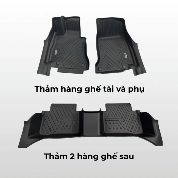 Bộ thảm lót sàn ô tô Mercedes Benz E Class chất liệu TPE