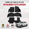 Thảm lót sàn xe ô tô Mitsubishi Outlander chất liệu TPE khuôn đúc nguyên khối tràn viền cao cấp