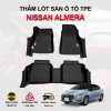 Thảm lót sàn xe ô tô Nissan Almera chất liệu TPE khuôn đúc nguyên khối tràn viền cao cấp