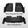 Bộ thảm lót sàn ô tô Peugeot 3008 chất liệu TPE