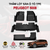 Thảm lót sàn xe ô tô Peugeot 5008 chất liệu TPE khuôn đúc nguyên khối tràn viền cao cấp