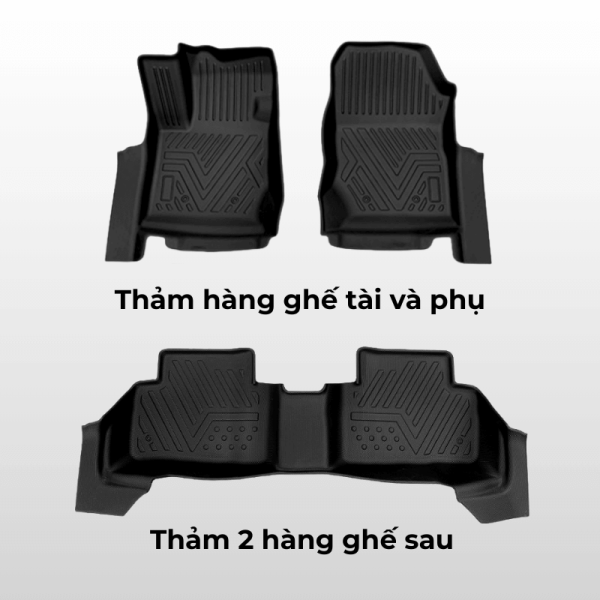 Bộ thảm lót sàn ô tô Suzuki Ciaz chất liệu TPE