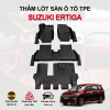 Thảm lót sàn xe ô tô Suzuki Ertiga chất liệu TPE khuôn đúc nguyên khối tràn viền cao cấp
