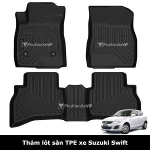 Thảm lót sàn ô tô Suzuki Swift chất liệu TPE