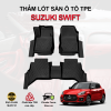 Thảm lót sàn xe ô tô Suzuki Swift chất liệu TPE khuôn đúc nguyên khối tràn viền cao cấp
