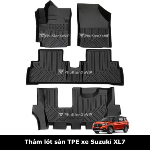 Thảm lót sàn ô tô Suzuki XL7 chất liệu TPE