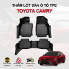 Thảm lót sàn xe ô tô Toyota Camry chất liệu TPE khuôn đúc nguyên khối tràn viền cao cấp