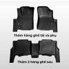 Bộ thảm lót sàn ô tô Toyota Hilux chất liệu TPE
