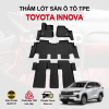 Thảm lót sàn xe ô tô Toyota Innova chất liệu TPE khuôn đúc nguyên khối tràn viền cao cấp