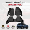 Thảm lót sàn xe ô tô VinFast Fadil chất liệu TPE khuôn đúc nguyên khối tràn viền cao cấp