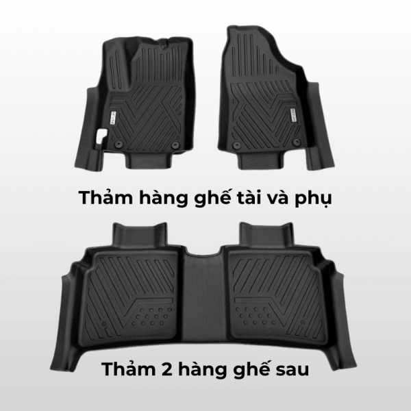 Bộ thảm lót sàn ô tô Vinfast VF E34 chất liệu TPE
